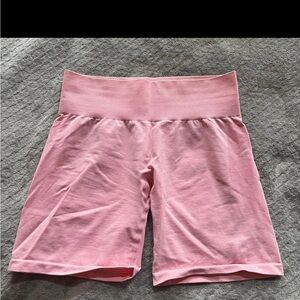 NVGTN baby pink shorts